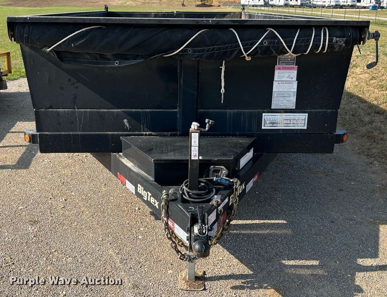 image for item II9204 2016 Big Tex 14LX-14BK7SIRPD  dump trailer