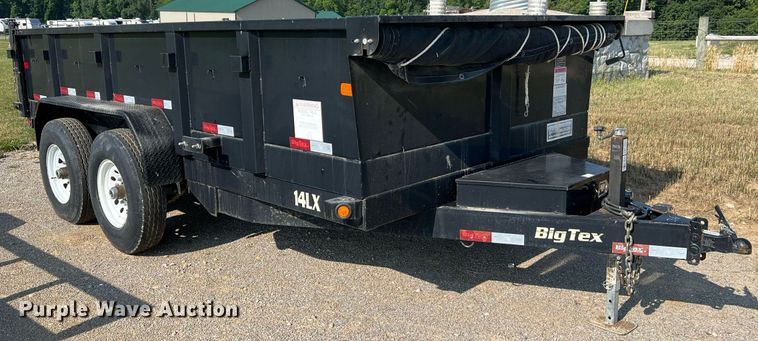 image for item II9204 2016 Big Tex 14LX-14BK7SIRPD  dump trailer