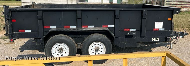 image for item II9204 2016 Big Tex 14LX-14BK7SIRPD  dump trailer