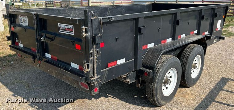 image for item II9204 2016 Big Tex 14LX-14BK7SIRPD  dump trailer