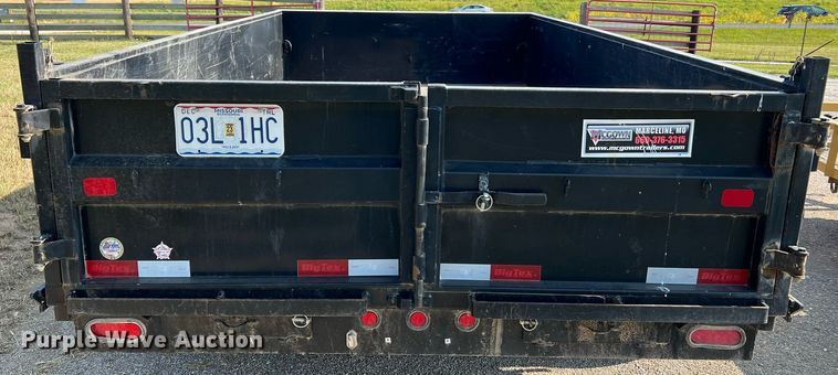 image for item II9204 2016 Big Tex 14LX-14BK7SIRPD  dump trailer
