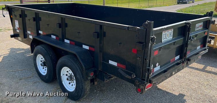 image for item II9204 2016 Big Tex 14LX-14BK7SIRPD  dump trailer