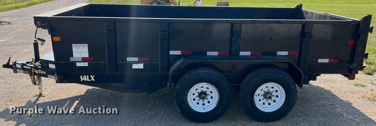 image for item II9204 2016 Big Tex 14LX-14BK7SIRPD  dump trailer
