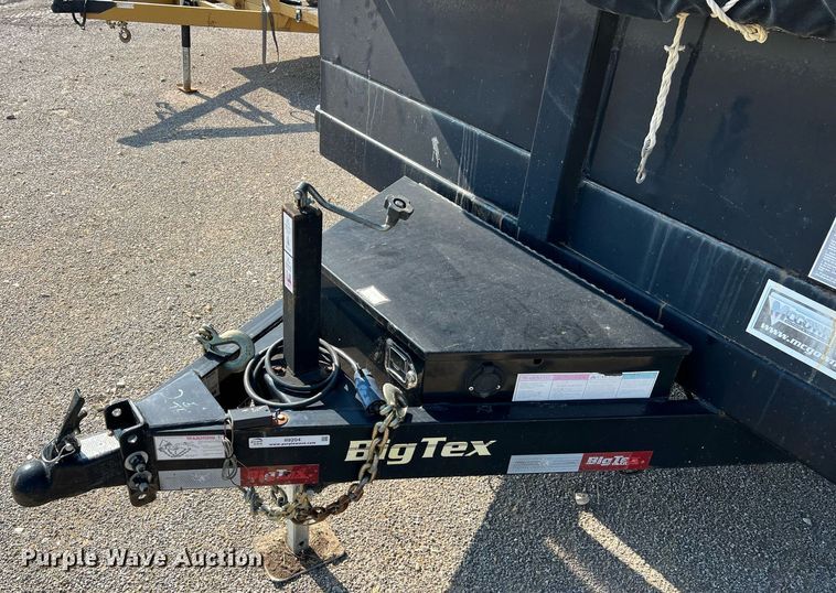 image for item II9204 2016 Big Tex 14LX-14BK7SIRPD  dump trailer