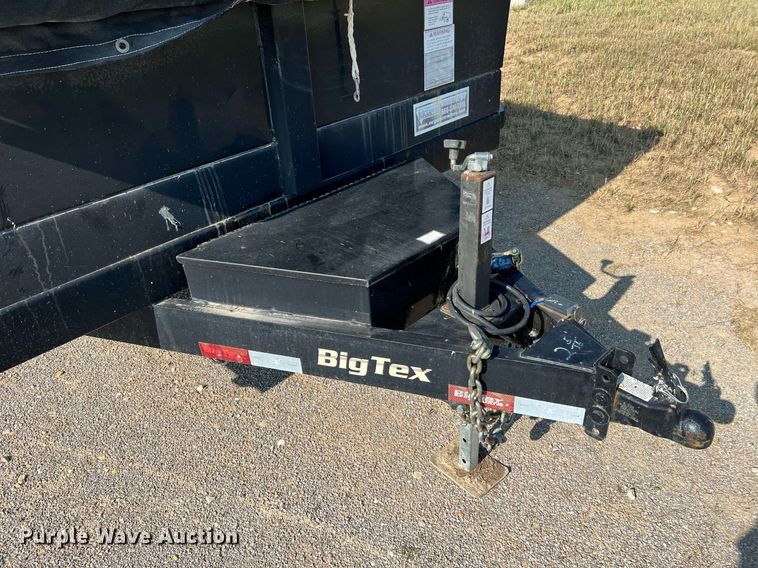 image for item II9204 2016 Big Tex 14LX-14BK7SIRPD  dump trailer