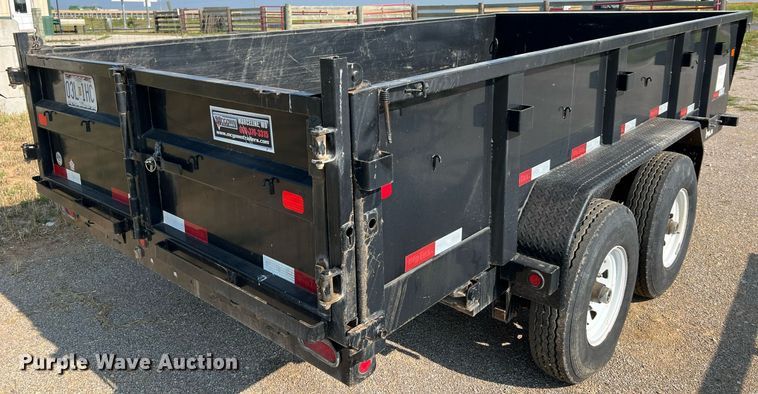 image for item II9204 2016 Big Tex 14LX-14BK7SIRPD  dump trailer
