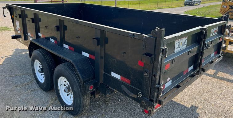 image for item II9204 2016 Big Tex 14LX-14BK7SIRPD  dump trailer