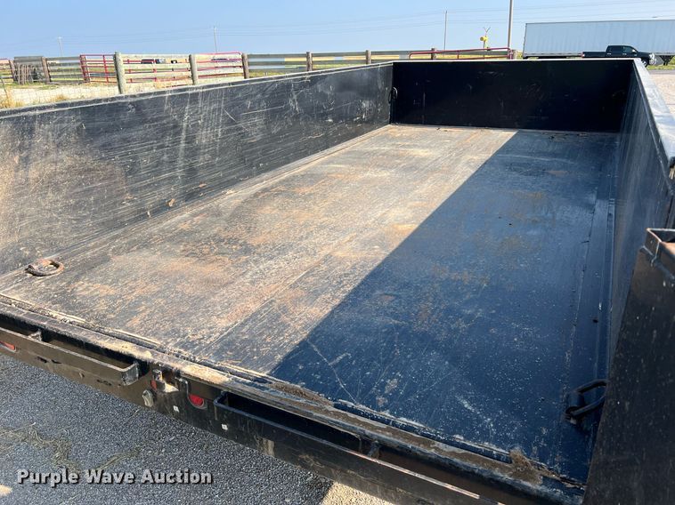image for item II9204 2016 Big Tex 14LX-14BK7SIRPD  dump trailer