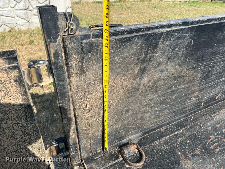 image for item II9204 2016 Big Tex 14LX-14BK7SIRPD  dump trailer