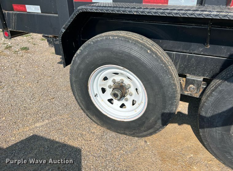 image for item II9204 2016 Big Tex 14LX-14BK7SIRPD  dump trailer