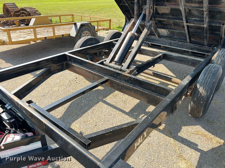 image for item II9204 2016 Big Tex 14LX-14BK7SIRPD  dump trailer