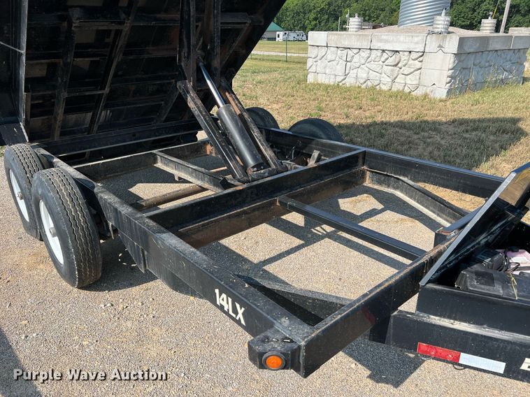 image for item II9204 2016 Big Tex 14LX-14BK7SIRPD  dump trailer