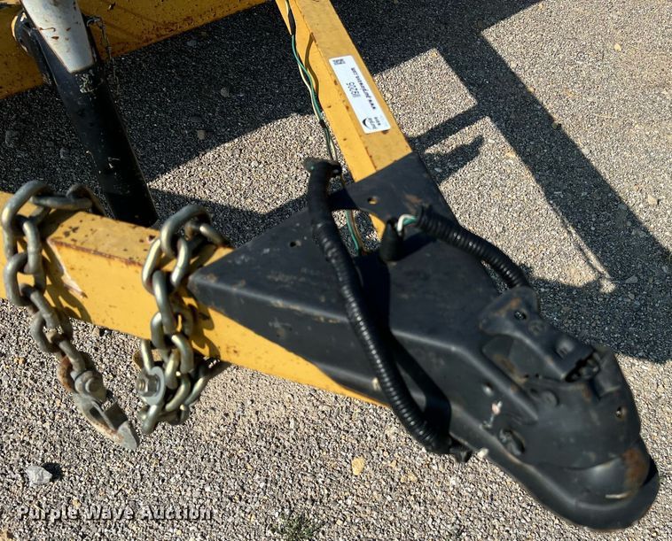 image for item II9205 2012 Shop built  tilt deck utility trailer