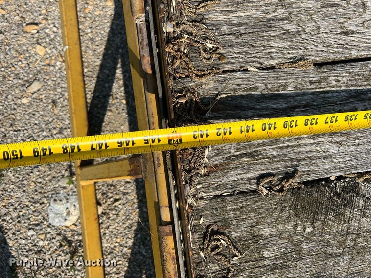 image for item II9205 2012 Shop built  tilt deck utility trailer