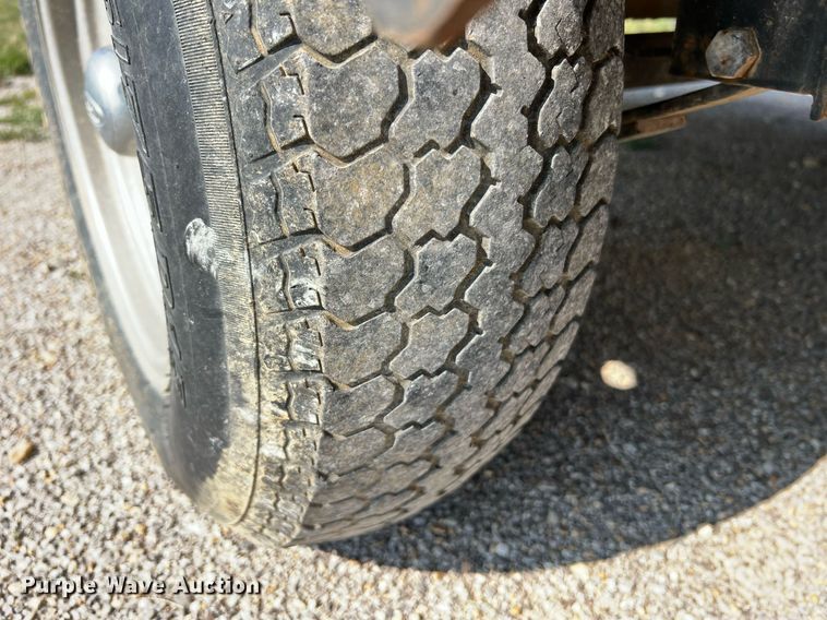 image for item II9205 2012 Shop built  tilt deck utility trailer