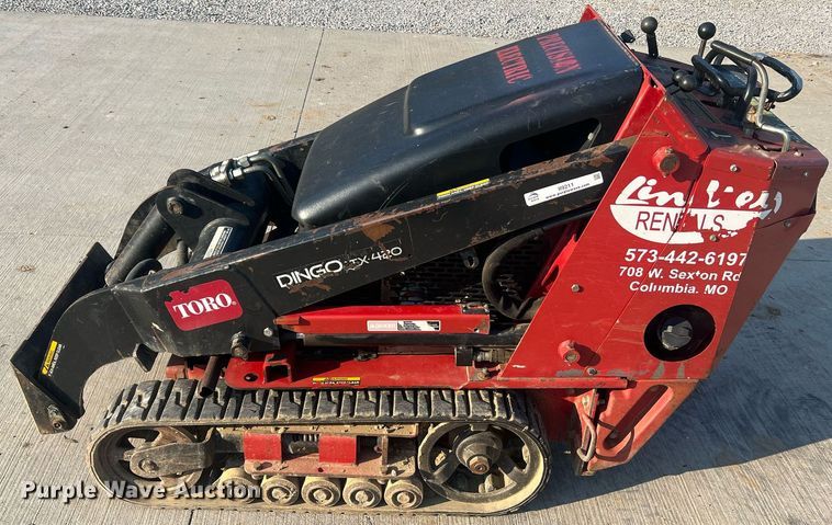 image for item II9211 2007 Toro Dingo TX420  compact utility loader