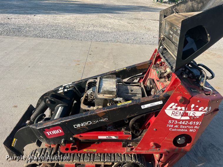 image for item II9211 2007 Toro Dingo TX420  compact utility loader