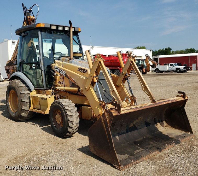 image for item IP9324 2002 Case 580 Super M  backhoe