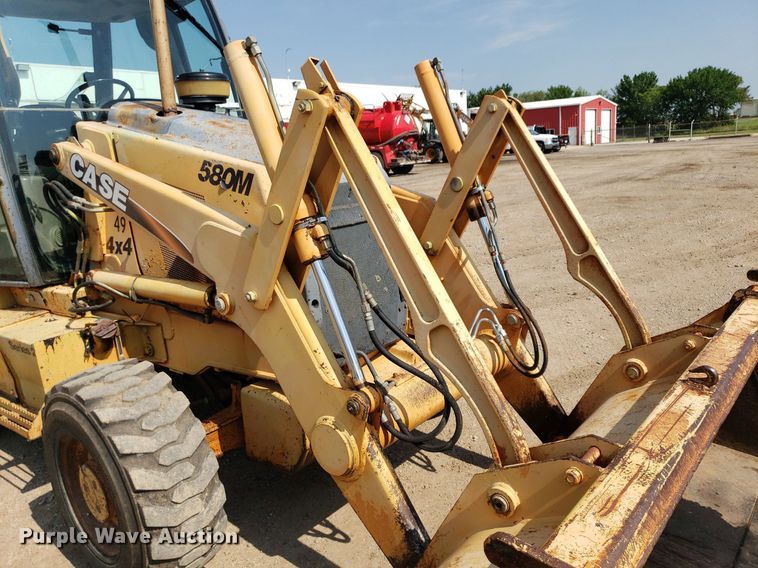 image for item IP9324 2002 Case 580 Super M  backhoe