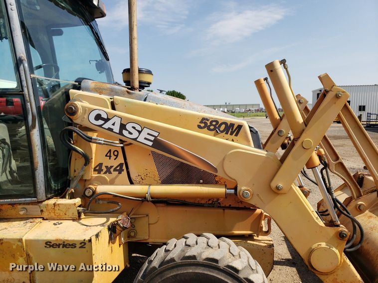 image for item IP9324 2002 Case 580 Super M  backhoe