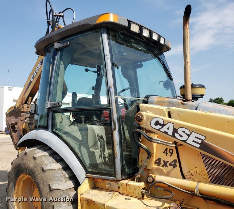 image for item IP9324 2002 Case 580 Super M  backhoe