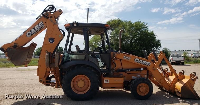 image for item IP9380 2012 Case 580 Super N  backhoe