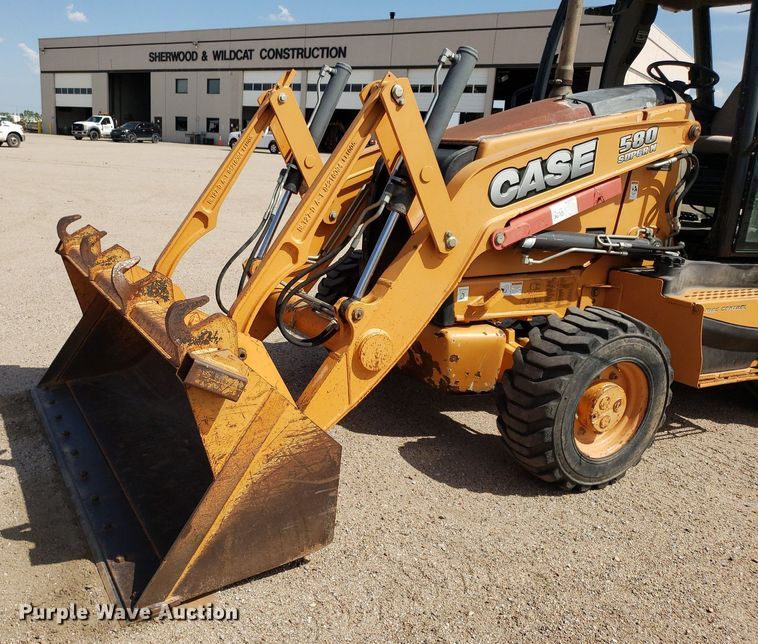 image for item IP9380 2012 Case 580 Super N  backhoe