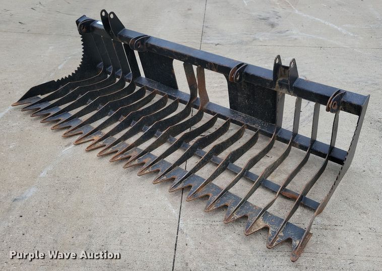 image for item JO9197 84" W skid steer rock bucket