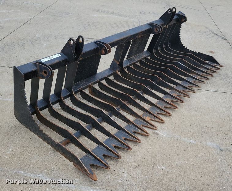 image for item JO9197 84" W skid steer rock bucket