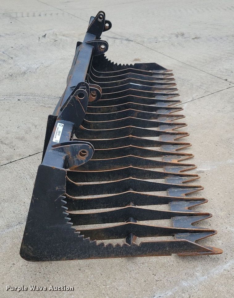 image for item JO9197 84" W skid steer rock bucket