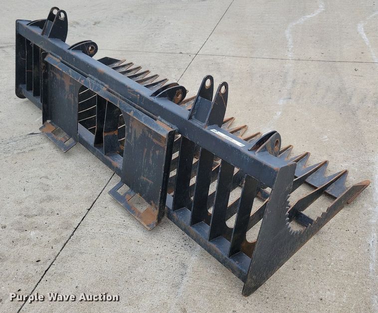 image for item JO9197 84" W skid steer rock bucket