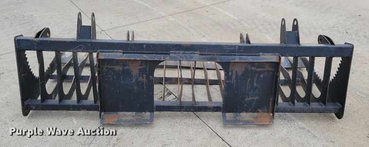 image for item JO9197 84" W skid steer rock bucket