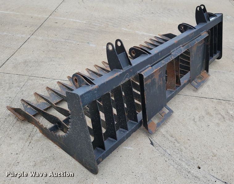 image for item JO9197 84" W skid steer rock bucket