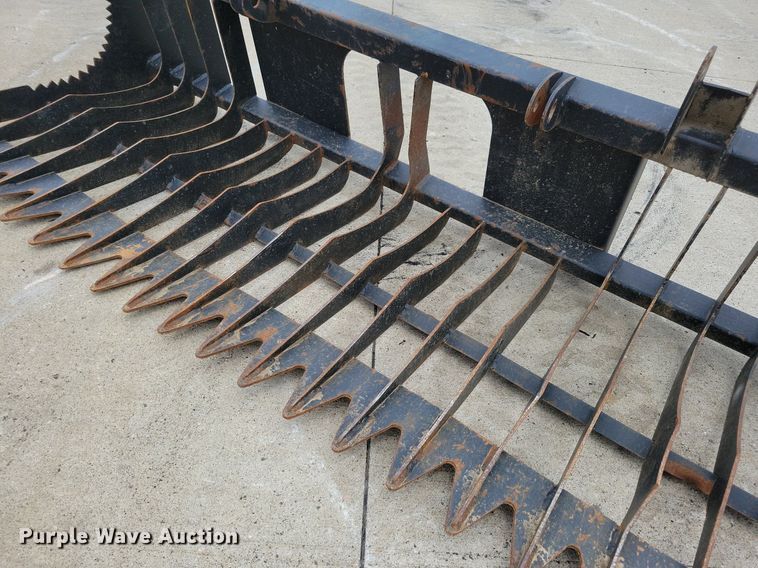 image for item JO9197 84" W skid steer rock bucket