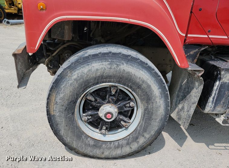 image for item JO9211 1991 International F2554  dump truck