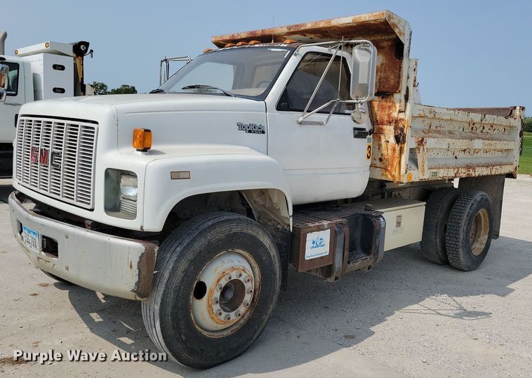 image for item JO9212 1990 GMC TopKick  dump truck