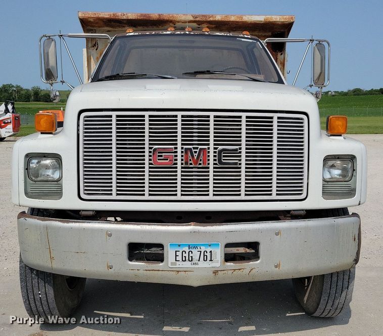 image for item JO9212 1990 GMC TopKick  dump truck
