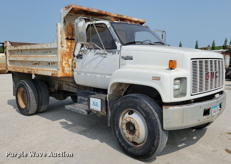 image for item JO9212 1990 GMC TopKick  dump truck