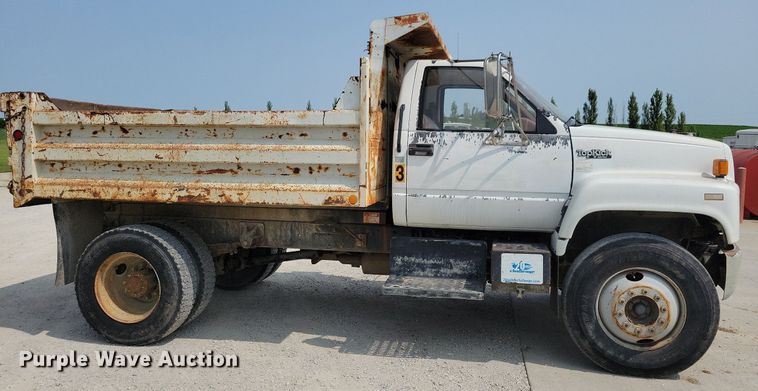 image for item JO9212 1990 GMC TopKick  dump truck