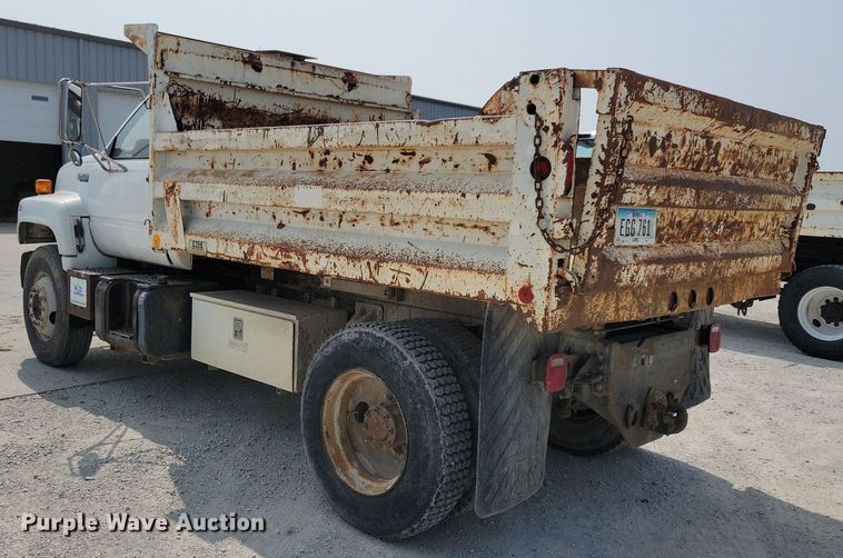 image for item JO9212 1990 GMC TopKick  dump truck