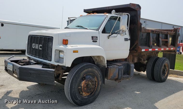 image for item JO9213 2000 GMC C8500  dump truck