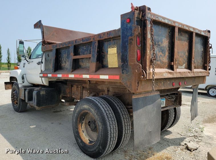 image for item JO9213 2000 GMC C8500  dump truck