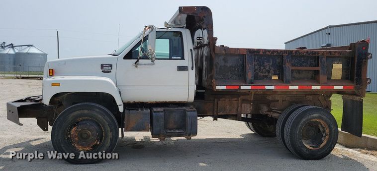 image for item JO9213 2000 GMC C8500  dump truck