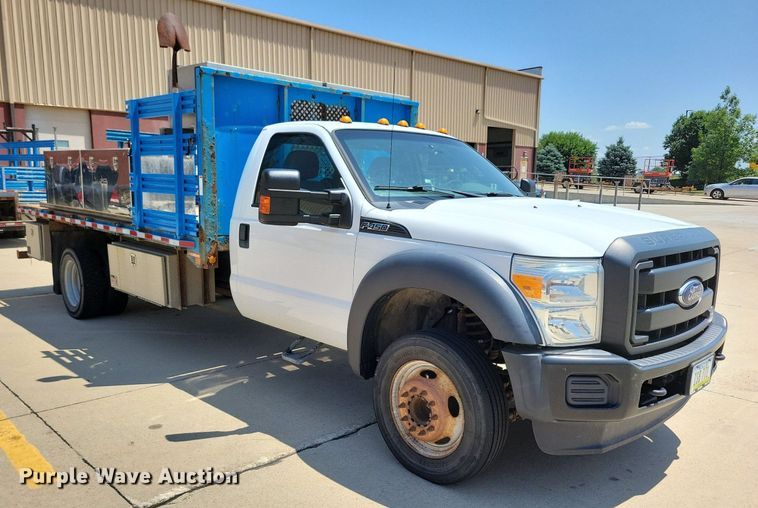 image for item JO9231 2016 Ford F450 Super Duty  flatbed truck