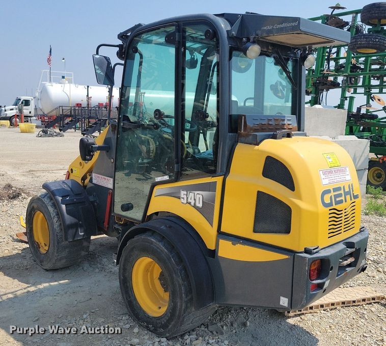image for item JO9256 2014 Gehl AL540  wheel loader