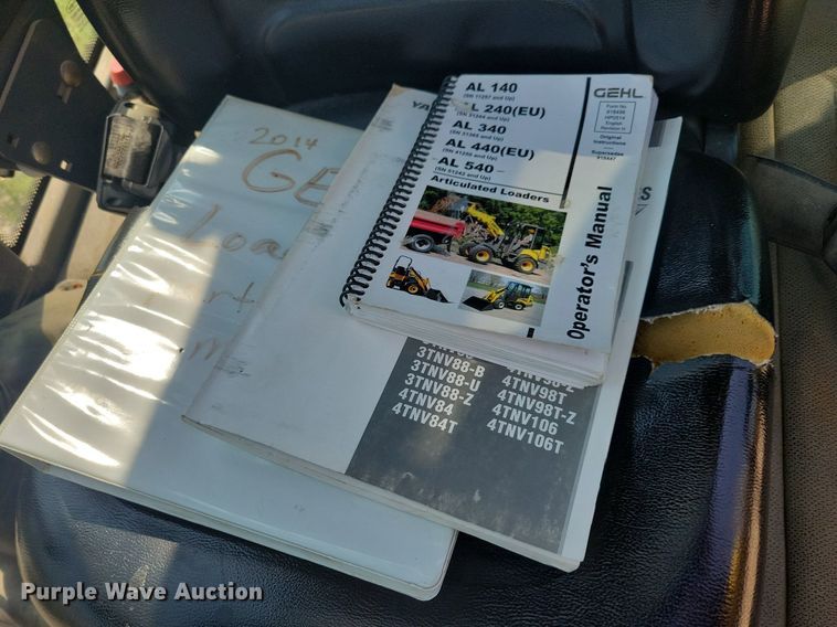 image for item JO9256 2014 Gehl AL540  wheel loader