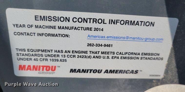 image for item JO9256 2014 Gehl AL540  wheel loader