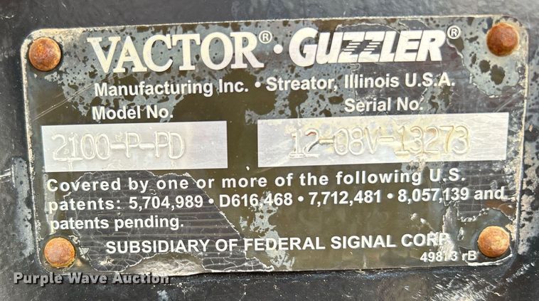 image for item KW9212 2012 Freightliner 114SD  sewer jetter truck