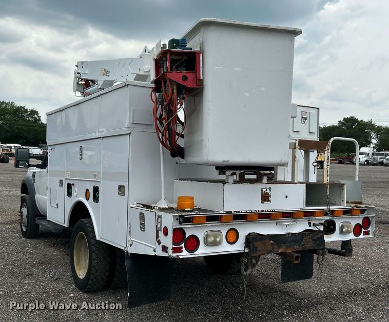 image for item KW9213 2008 Ford F550 Super Duty  bucket truck