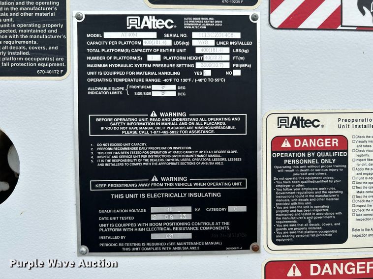 image for item KW9216 2013 Dodge Ram 5500HD  bucket truck